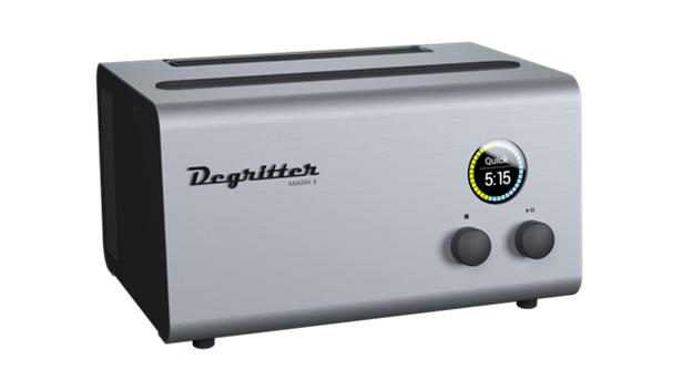 Degritter ultrasonic record cleaning machine
